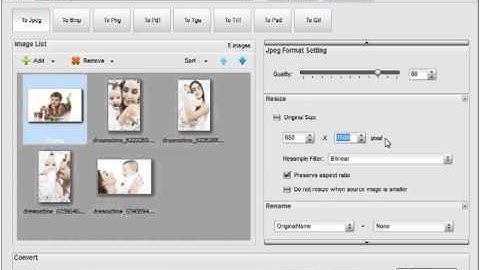 How to batch convert and resize images for free