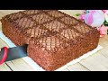 Gteau au chocolat en 15 minutes  tendre et trs dlicieux recette facile  