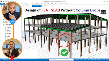 Part 2 - Flat Slab Design Without Column Drop In Protastructure