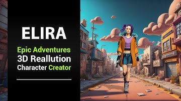 The Digital Adventures of Elira – 3D Character for Character Creator 4 & Unreal Engine 5