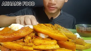 EATING DELICIOUS SPICY PORK CURRY WITH LEMON||MUKBANG||@ARHANGFOOD-mp5fu