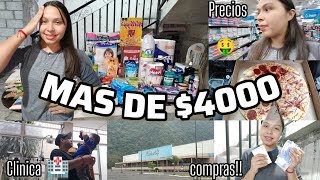 CUANTO COMPRE CON MAS DE $4000 💸organizando mejor mi gasto 🤑haciendo los deberes✨✅#life #home #vlog