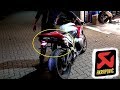 Heckumbau CBR 600 RR (Akrapovic Soundcheck)