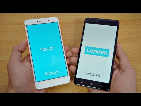 Huawei Honor 6X vs Lenovo K6 NOTE - Speed Test! (4K)