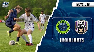 Fusion Sc Vs Cc United Boys U16 2025 Mn Cup Highlights