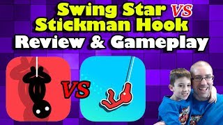 Stickman Hook Jump : Swing Star Hero