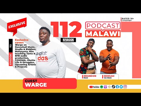 Episode 112 | Warge on Music, Riddims, Mafunyeta, Teaching Janta & BFB Audio Production, COSOMA