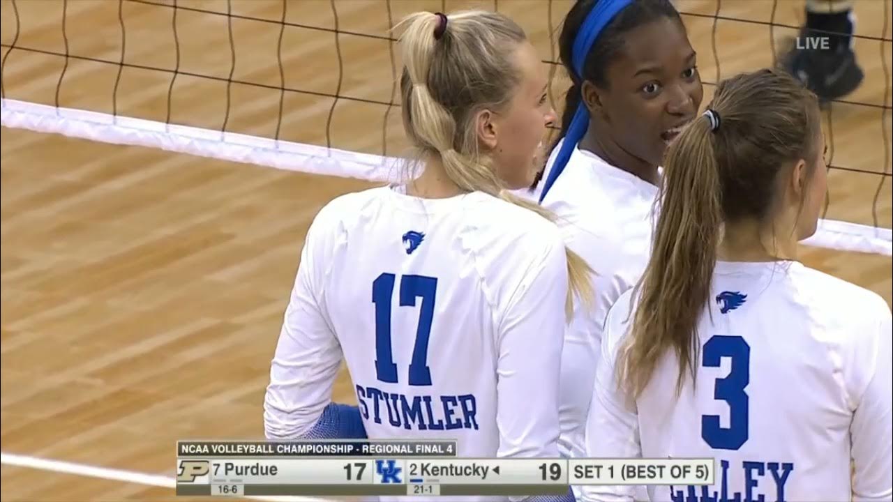 Purdue vs Kentucky Full Game Women Volleyball April 19, 2021 YouTube