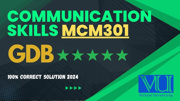 MCM301 GDB Solution 30 December 2024 | More VU