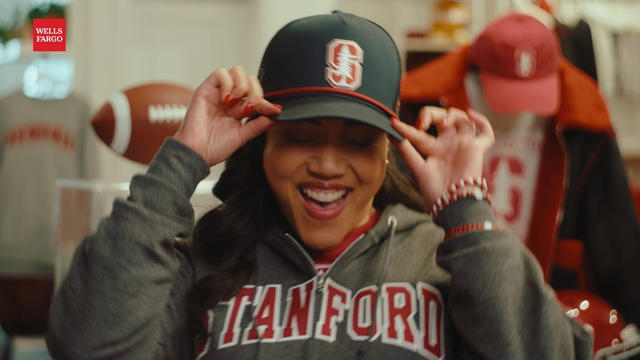 Wells Fargo — Wells Fargo — Stanford Customizable Debit Card (YouTube video ad)