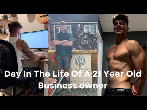 Day in the life of a 21 year old business owner - YouTube