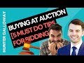 Buying at Auction [5 Must DO Tips for bidding in 2021]