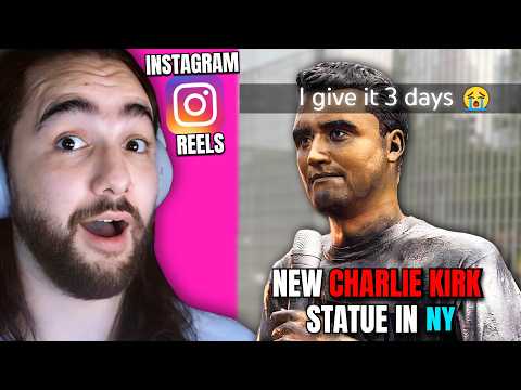 is that... Golden Charlie Kirk? 😭😭 (Instagram Reels) thumbnail