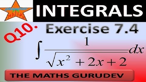 Exercise 7.4 Question10, Class 12 maths, Integrals, NCERT solutions by THE MATHS GURUDEV, EX7.4 Q10