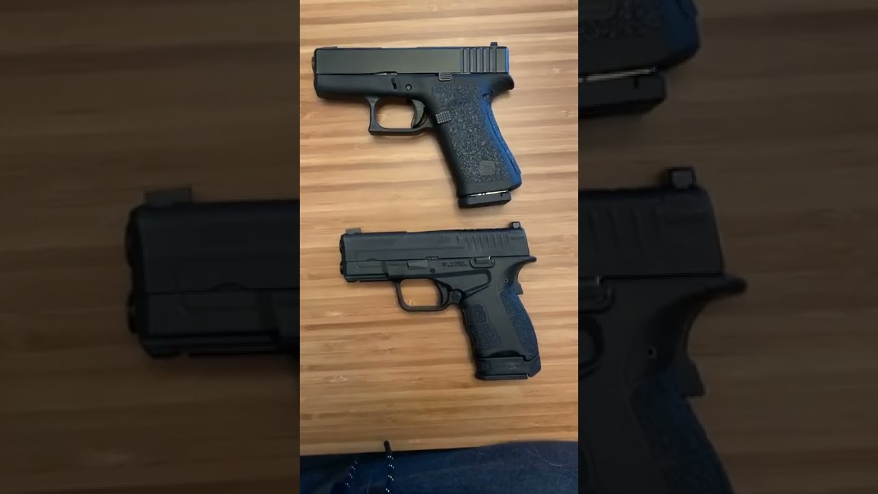 A Bitter Rivalry X If You Could Only Have One Glock 43x Vs Springfield Armory XDS 9mm