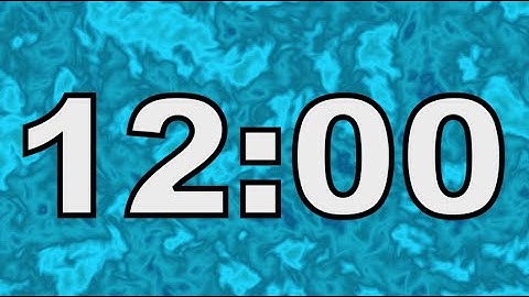 12  Minute Timer