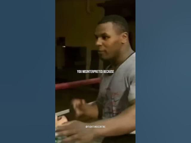 Mike Tyson leaves reporter Speechless 😂