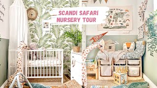 SCANDI SAFARI NURSERY TOUR\/KIDS ROOM DECOR