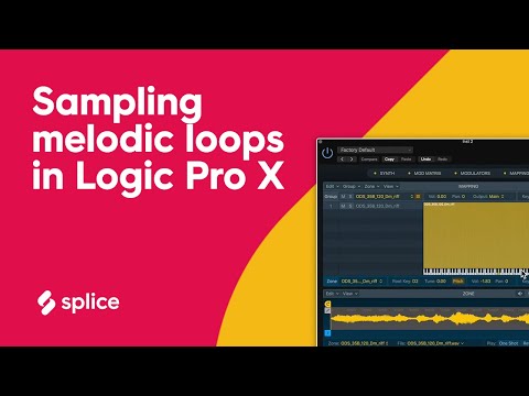 Sampling melodic loops in Logic Pro X (NEW Sampler tutorial)