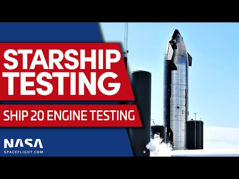 LIVE: Ship 20 Static Fire Testing