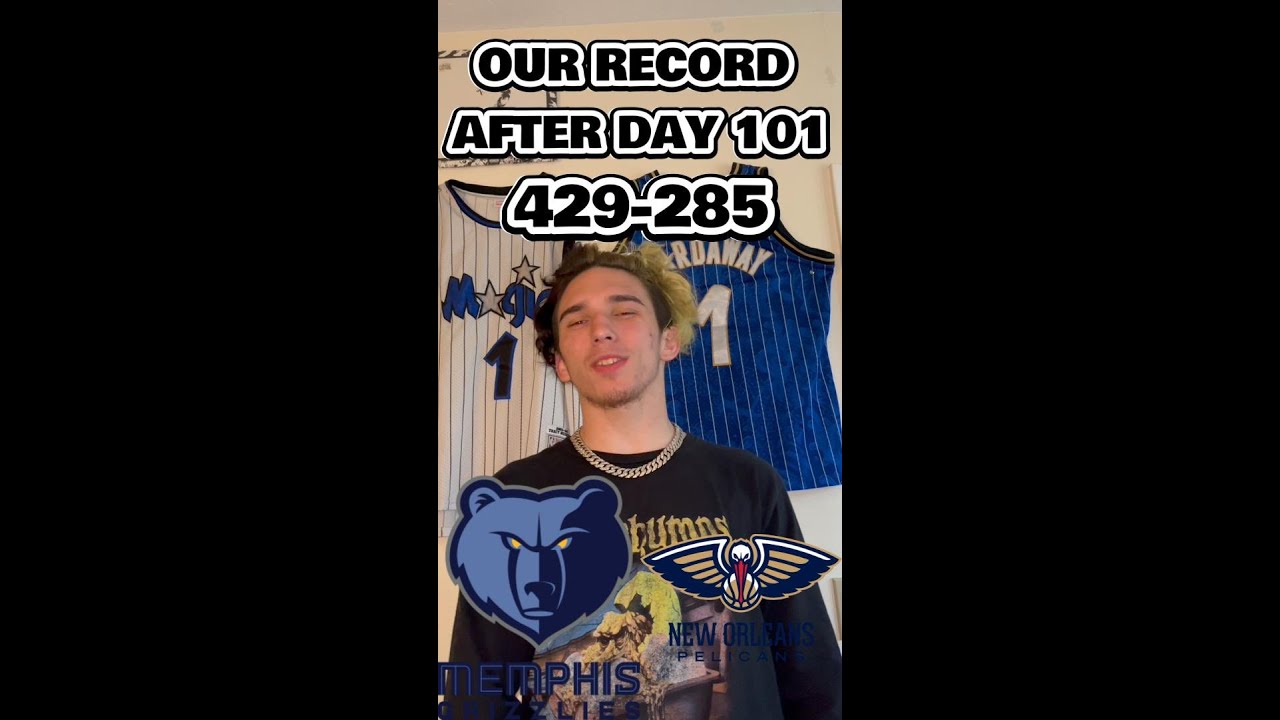 DAY 102 OF PREDICTING EVERY NBA GAME OUR RECORD AFTER DAY 101 IS 429-285 