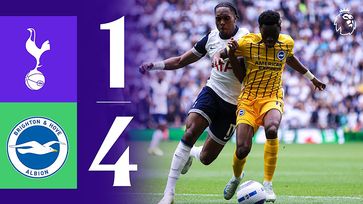 Tottenham Hotspur 1-4 Brighton | Premier League Highlights