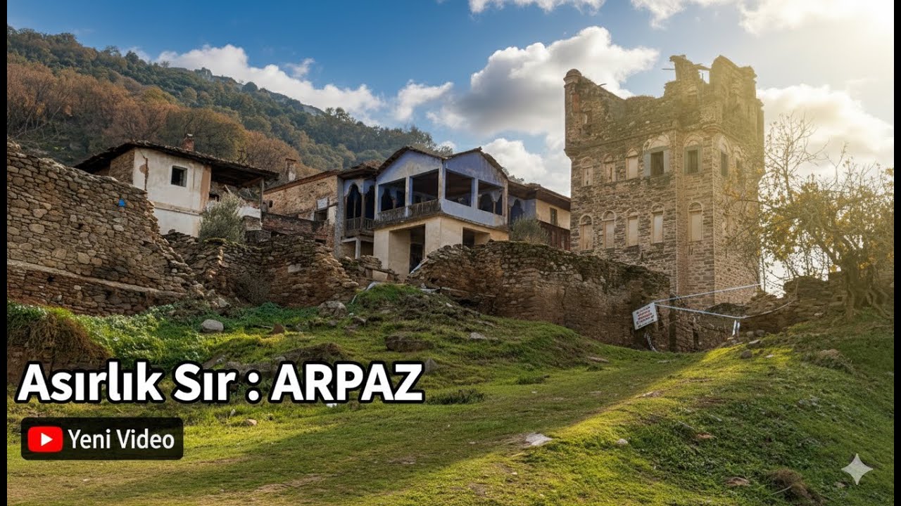 Nazilli’de Mutlaka Görmeniz Gereken Yer: Arpaz Kulesi (Harpasa Antik Kenti) #arpaz