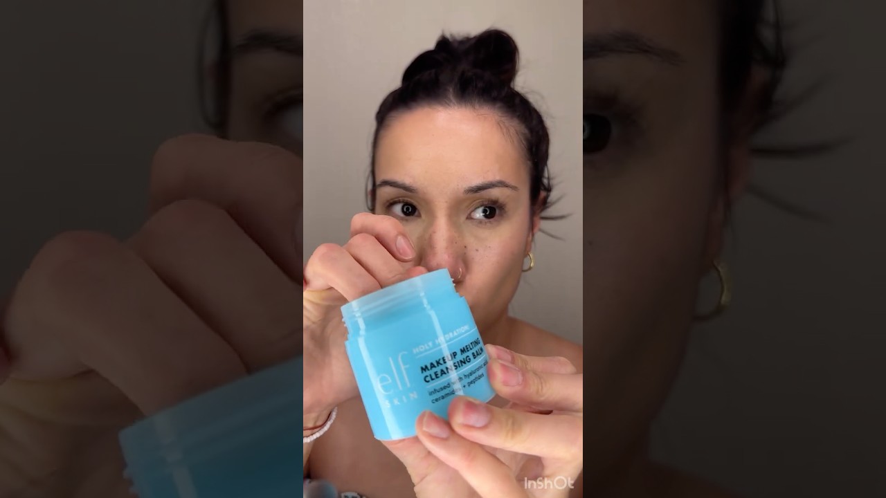 Trying Elf ls Makeup Melting Cleansing Balm 