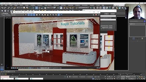 3Dsmax Tutorials, Learn 3D Modeling ,Texturing & Lighting an Exhibition Stall from Scratch in 3dsmax