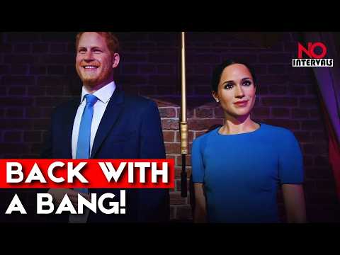Madame Tussauds Prepares For Harry & Meghan's UK Return | Entertainment News | Royal News
