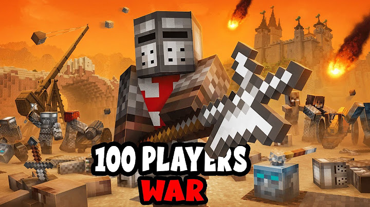 100 Players Simulate MEDIEVAL WAR in Minecraft
