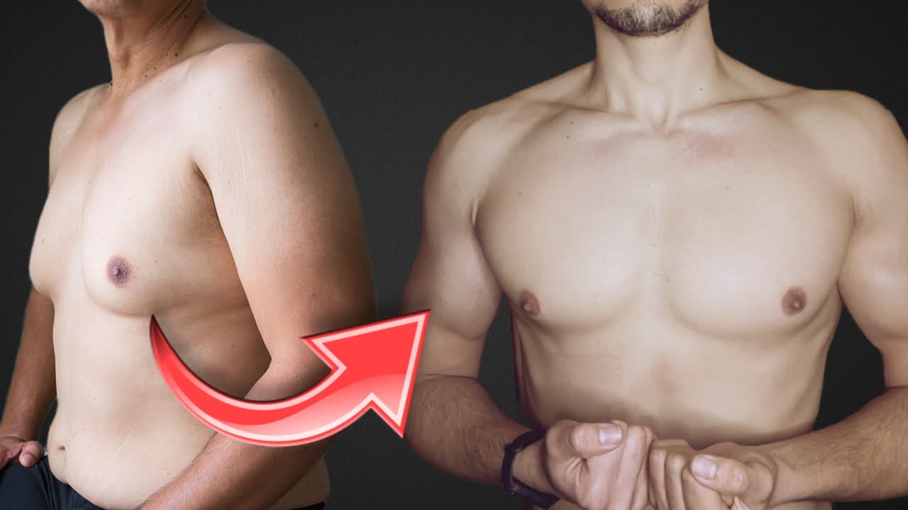 Cómo eliminar PECHOS FLÁCIDOS o CAÍDOS en HOMBRES - YouTube
