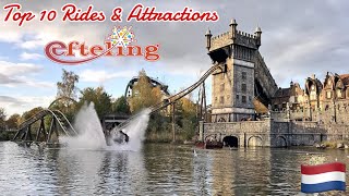 Top 10 Rides & Attractions at Efteling | Kaatsheuvel, Netherlands (2022)