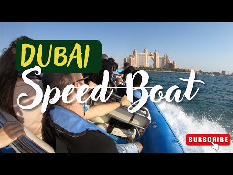 Dubai Marina & Speed Boat Tour 4K