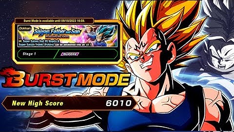 HOW TO GET 6000 BURST MODE SCORE USING INHUMAN DEEDS: LR TRUNKS & VEGETA EVENT: DBZ DOKKAN BATTLE