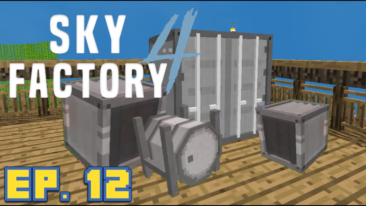 Storages Upgrade || SkyFactory 4 Episode 12 [ Modded Minecraft ] - YouTube