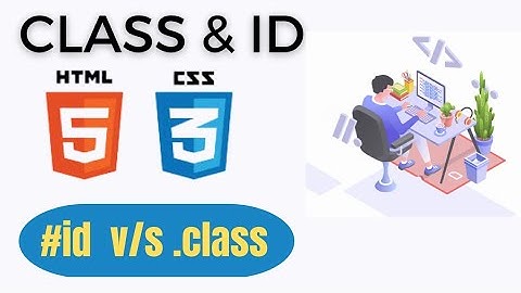 How to properly use css class and id .