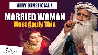 VERY BENEFICIAL! Married Women Must Apply This | Health Benefits | Sadhguru screenshot 5