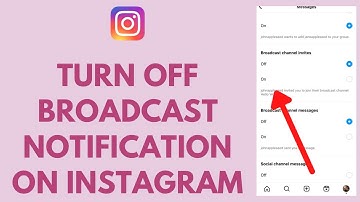 How to Turn Off Broadcast Notification on Instagram (EASY!)