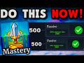 How to Get Mastery Level 500 FAST in Sailor Piece! (Best Mastery Farm Method)