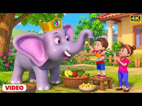 Hathi Raja Kahan Chale - 24 Minutes Hindi Nursery Rhymes | हाथी राजा कहाँ चले | Baby Beats Rhymes