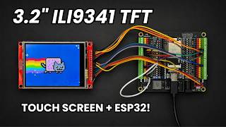 3.2" ILI9341 TFT Display + XPT2046 Touch Screen ESP32 Tutorial