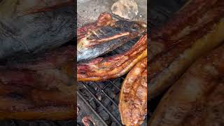 Grilled Pork and Fish