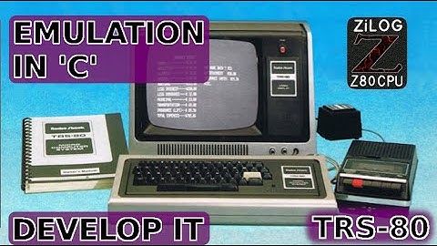TRS80 Model I, III & IV Emulation In ANSI C