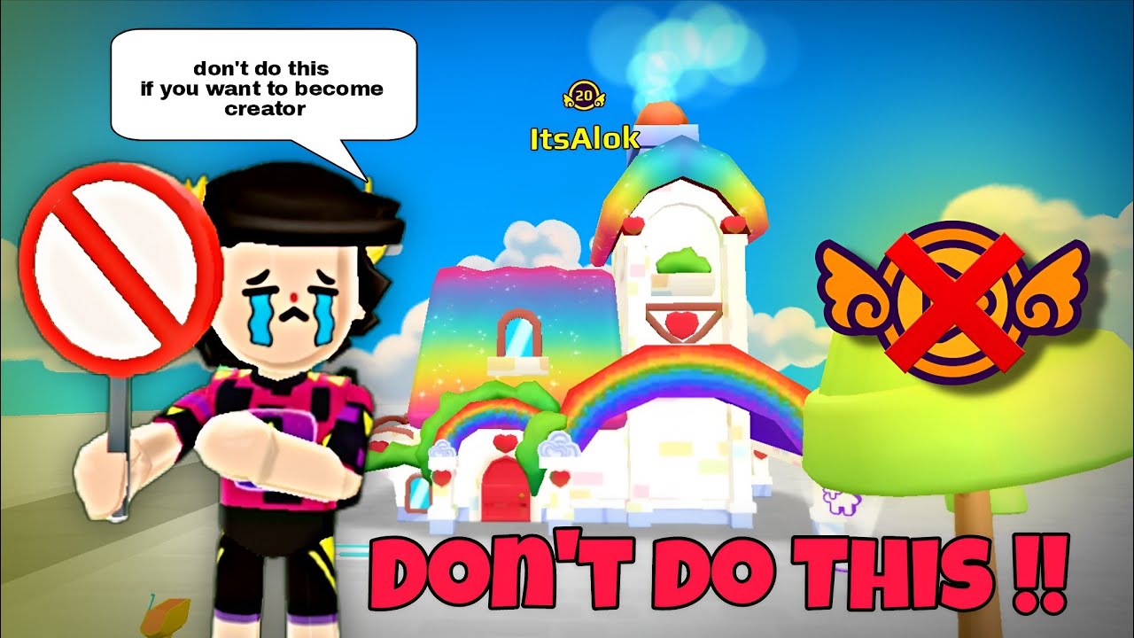 STOP DOING THIS IF YOU WANT TO BECOME A CREATOR 