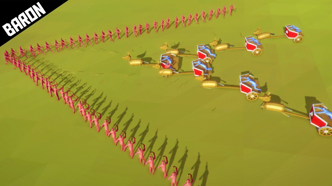 UNSTOPPABLE V Archer Formation Totally Accurate Battle Simulator YouTube