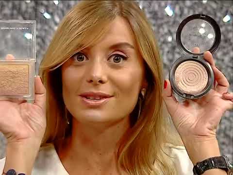 მბზინვარე შუქ ჩრდილებით ნაკვთების გამოკვეთა - face contouring