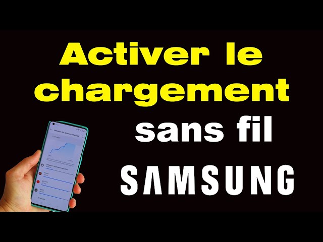 Chargement sans fil pour vos appareils Galaxy