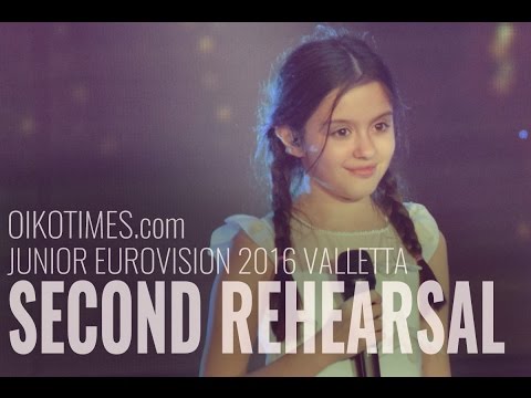 oikotimes.com: Bulgaria Second Rehearsal at Junior Eurovision 2016