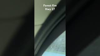 FOREST FIRE HWY 27